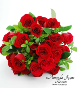 Noosa Dozen Red Roses