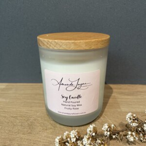 Fruity Rose Soy Candle