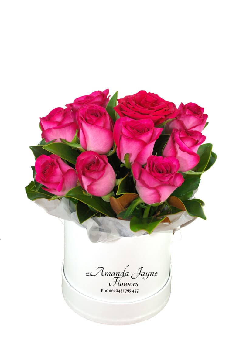 Flowering Rose Hat Box