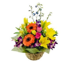 Sunshine Flower Basket